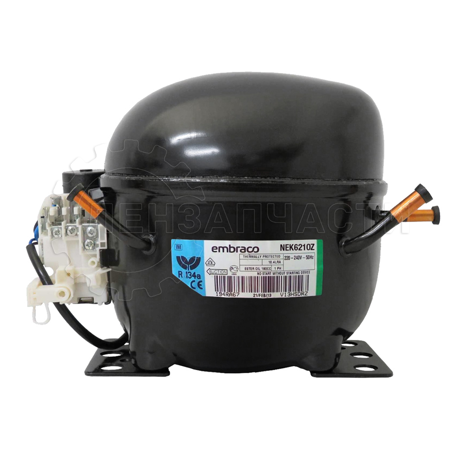 Компрессор холодильника Embraco Aspera NEK6210Z, 631 Вт, C00375337